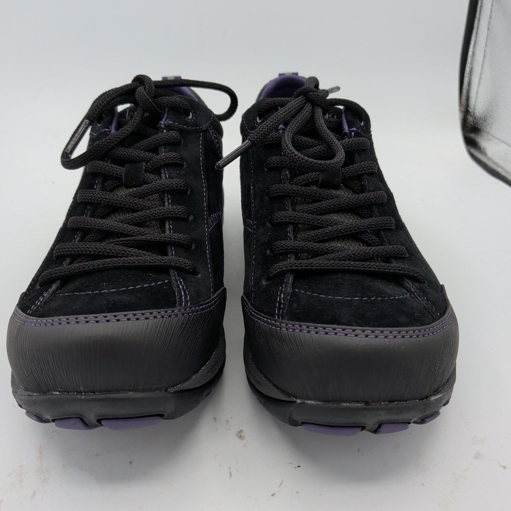 Dansko Paisley Black Suede Waterproof Outdoor Walking Shoes Vibram Womens 41 - Picture 3 of 9